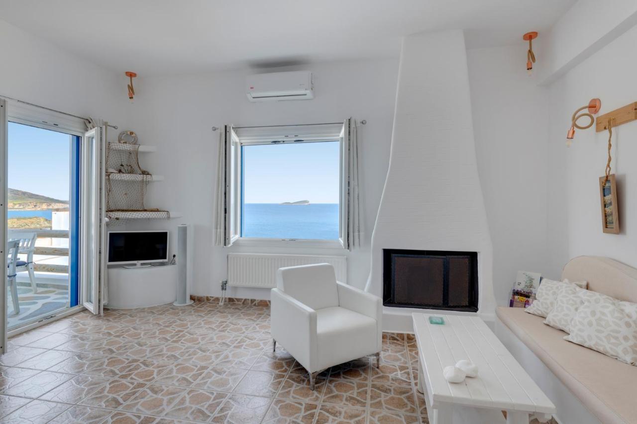 Endless Blue From Syros - Fabrika Resort House 1 Vári Exterior foto