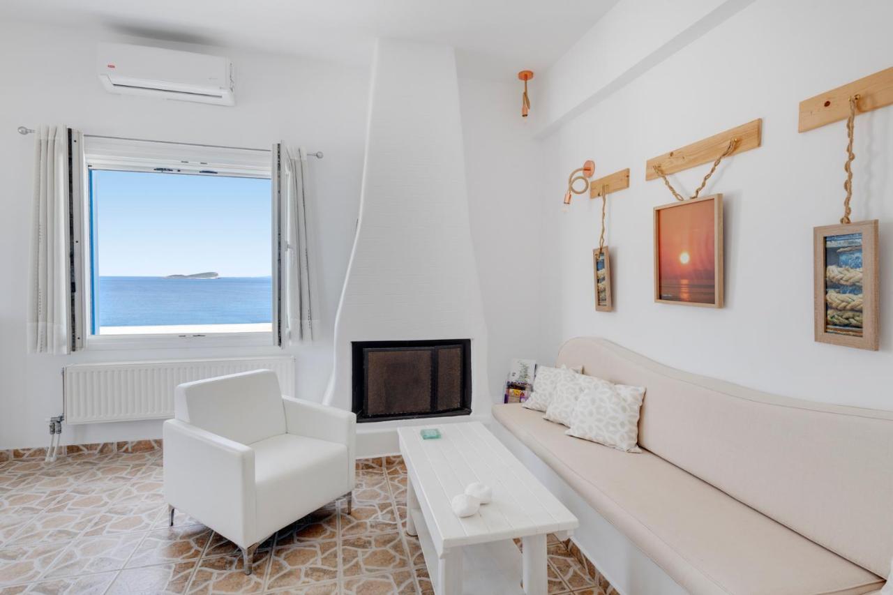 Endless Blue From Syros - Fabrika Resort House 1 Vári Exterior foto